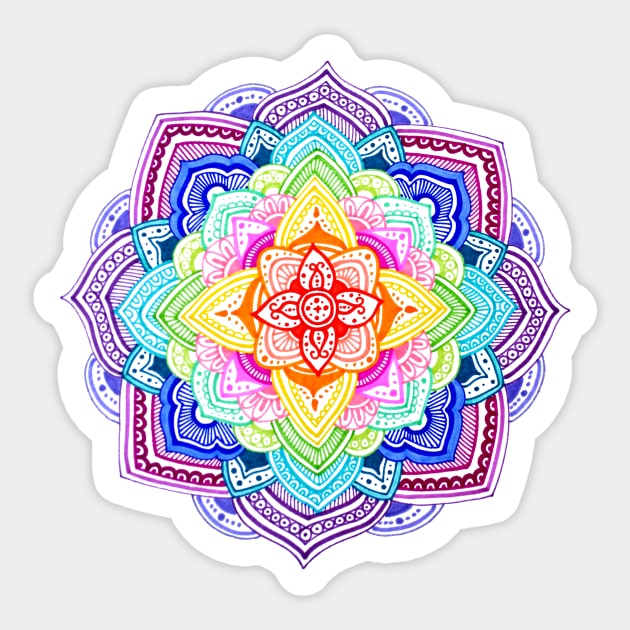 Color Mandala Sticker by ogfx